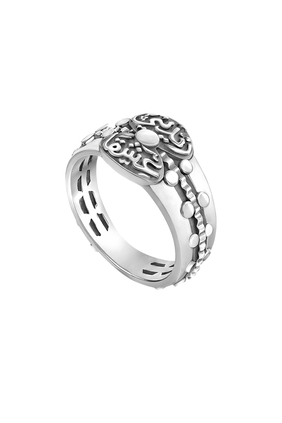 Nizar Qabbani Ring, Sterling Silver